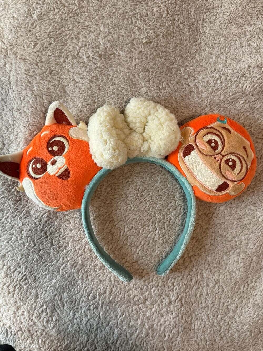 Disney Parks Pixar Turning Red Mei Lee Red Panda Plush Ear Headband